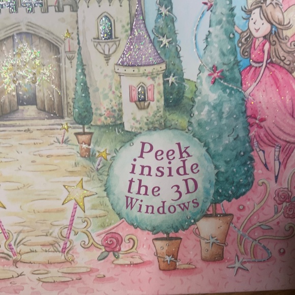 Hard Cover Fairy Palace Party Pop-Up Book - Picture 2 of 5